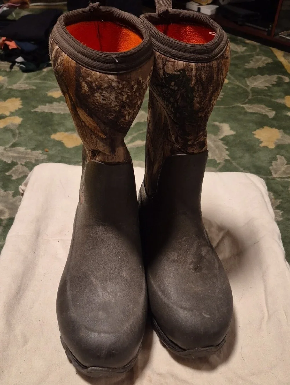 Men's Waterproof Insulated Hunting Boots - Brown/Camouflage
